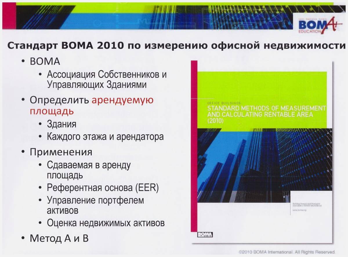 Стандарт BOMA